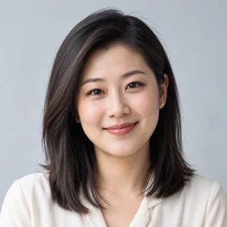 张女士的示例头像（AI 生成）